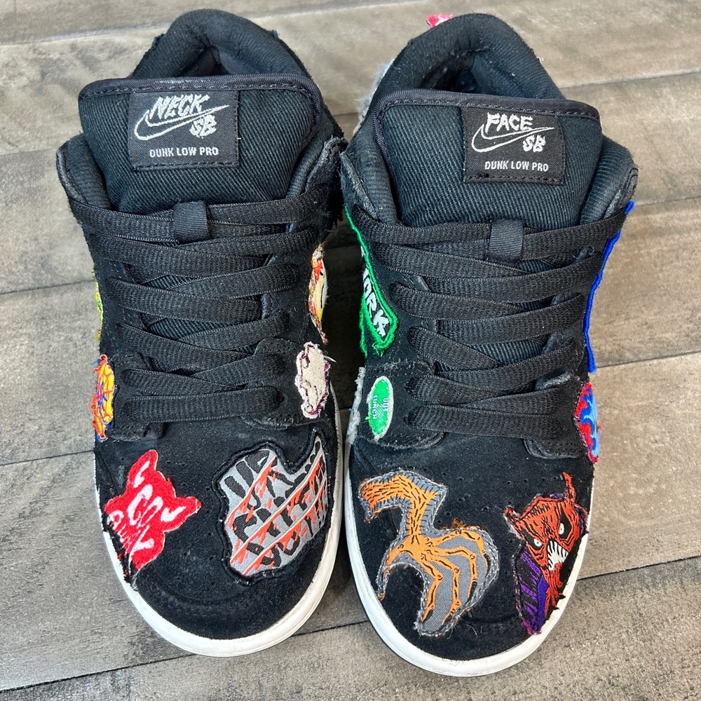 Nike SB Dunk Low Pro QS Neckface Woman Size 7 - Picture 5 of 7